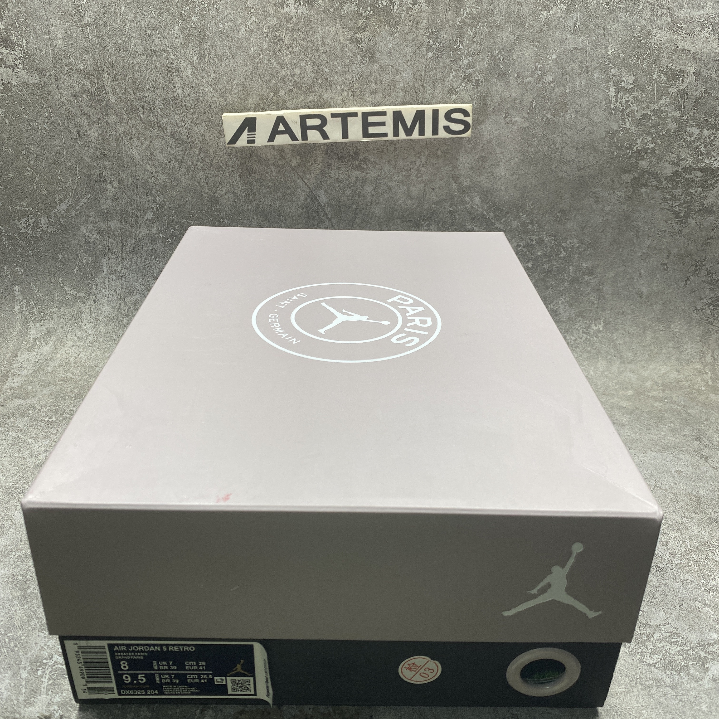 ‍PSG x Air Jordan 5 Retro Low Pumice