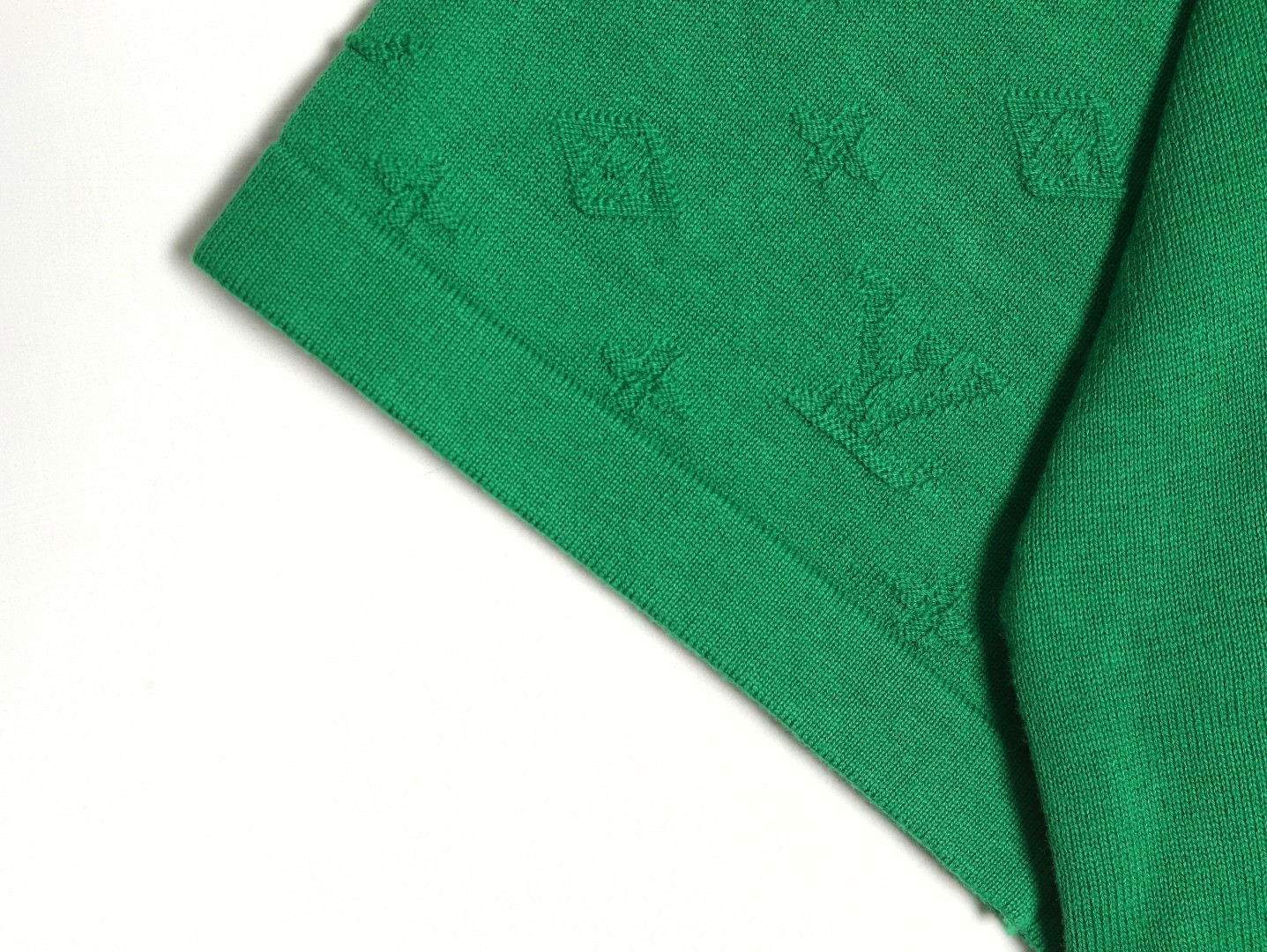 l0*is V*t0n lv 25fw knitting short-sleeved