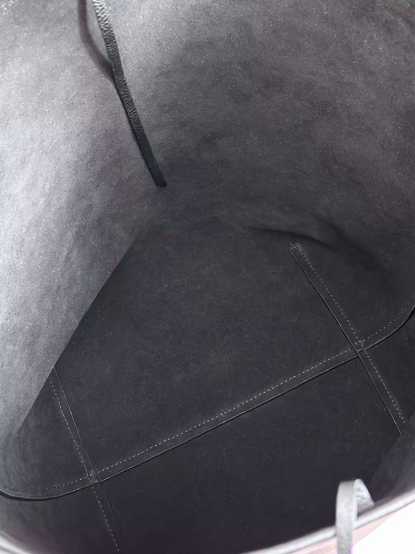 T*e R0w large n/s park tote bag in leather 38x43x20cm