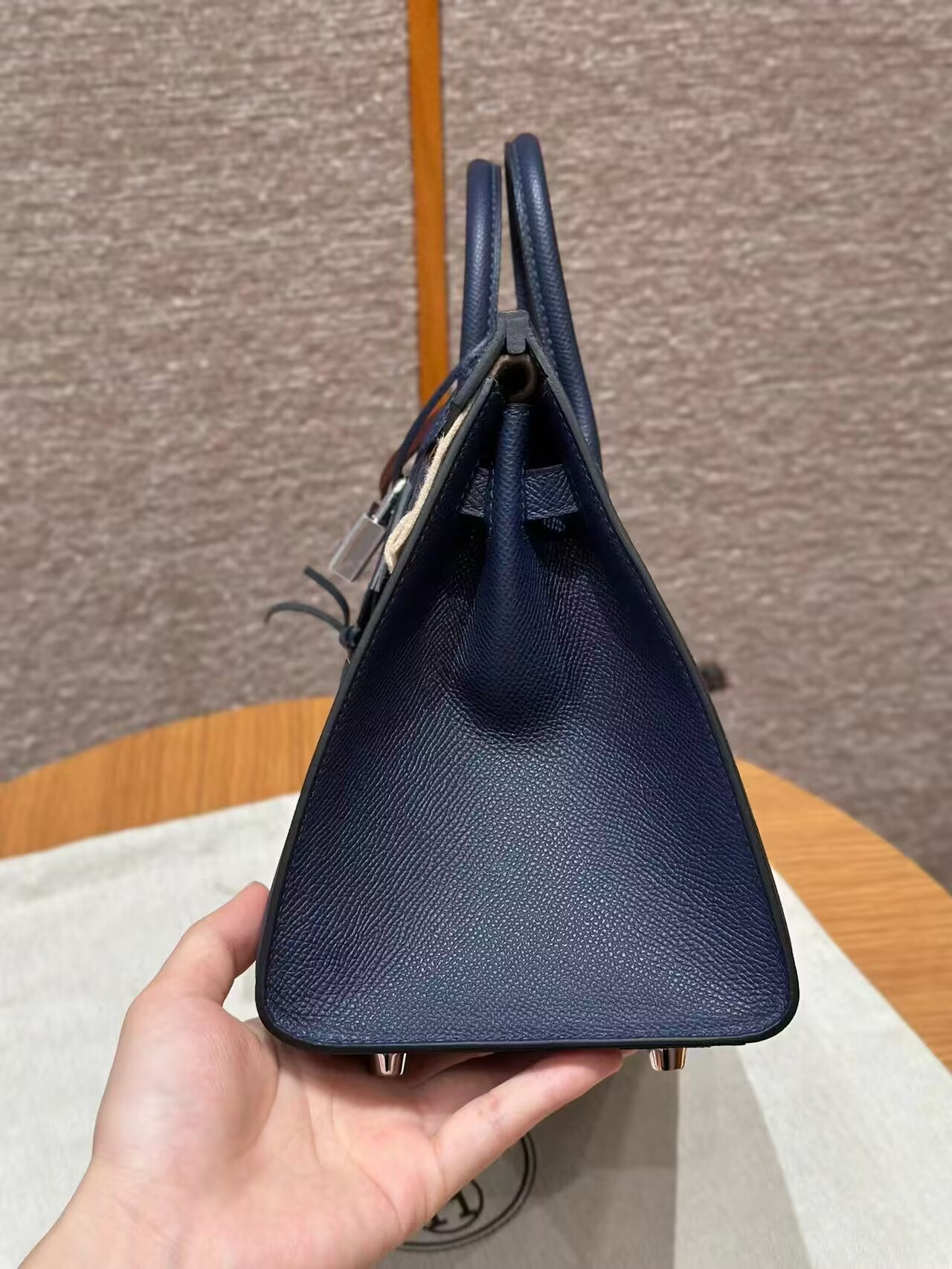 HERMÈS BIRKIN EPSOM 25 30 (Horse charm not included)