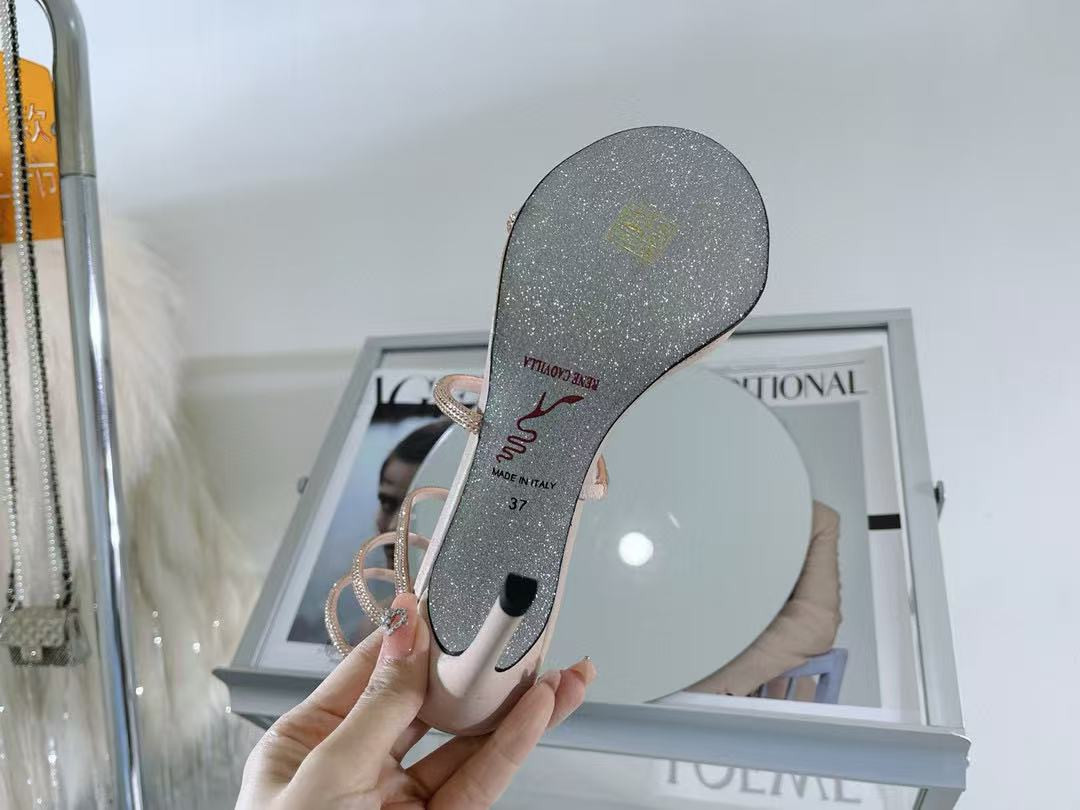 UA RENÉ CAOVILLA Cleo Pumps Sandals 95mm