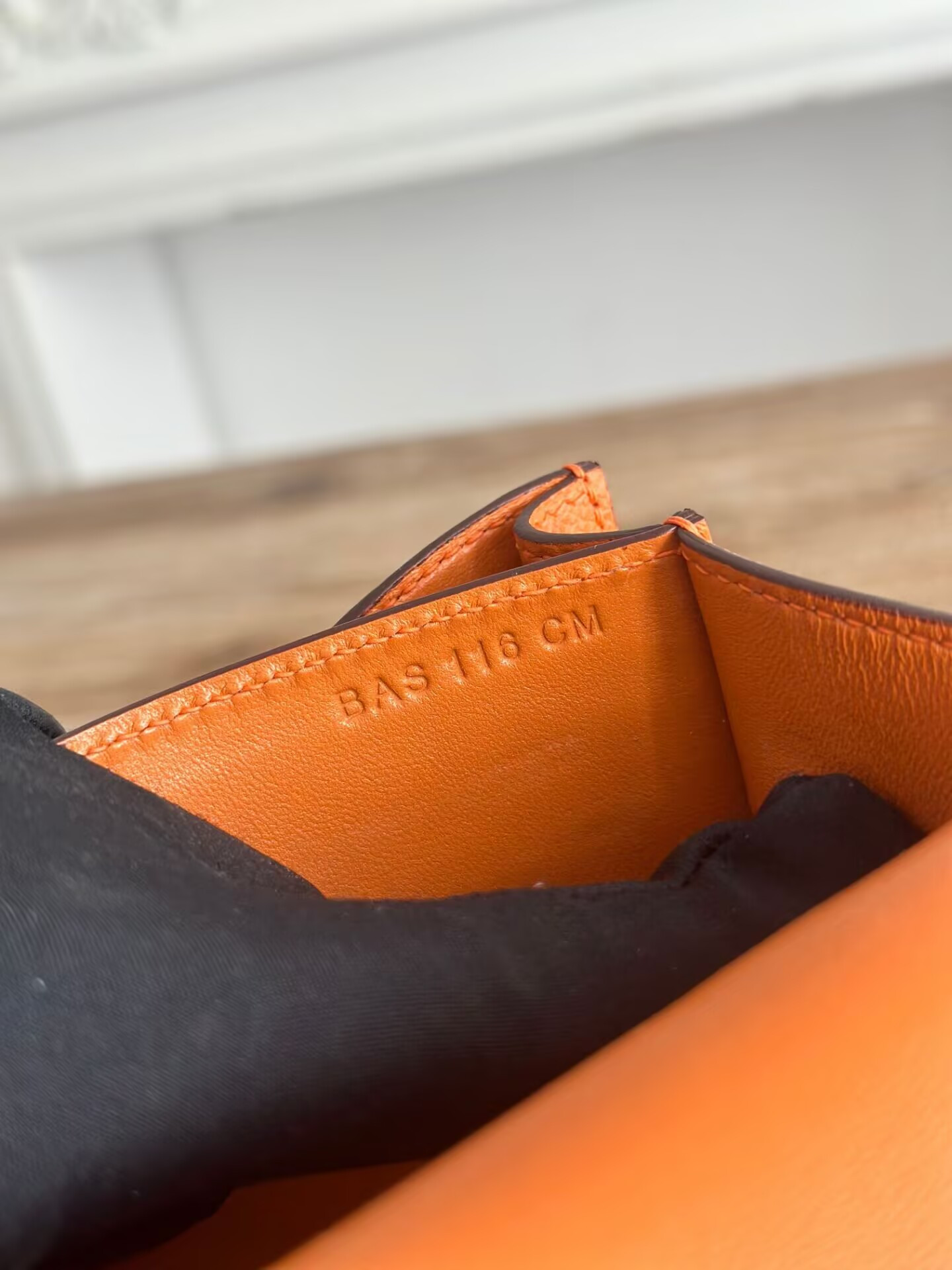 Hermès Constance 19 Epsom Silver Hardware 7.25" x 6.25" x 2.25"