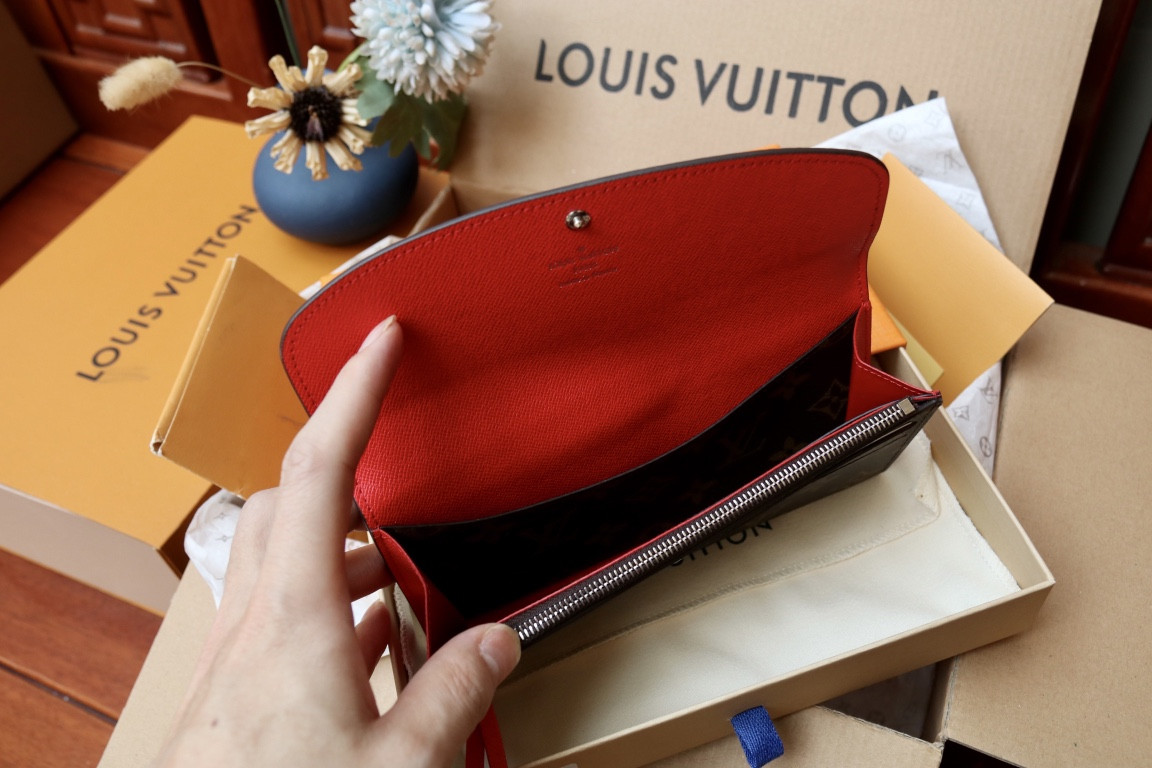 LV EMILIE Wallet M82919 19 x 10 x 2 cm