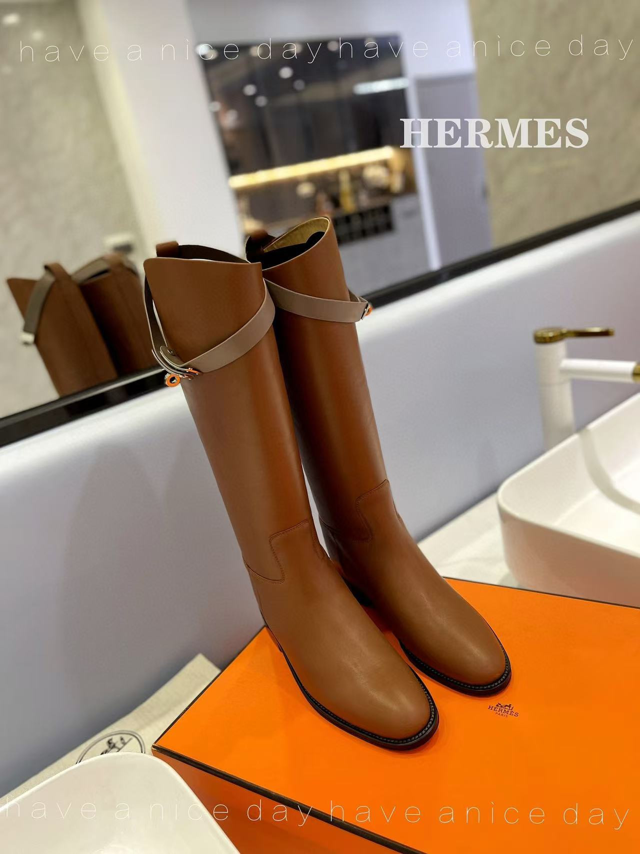 UA Hermès Jumping Boots