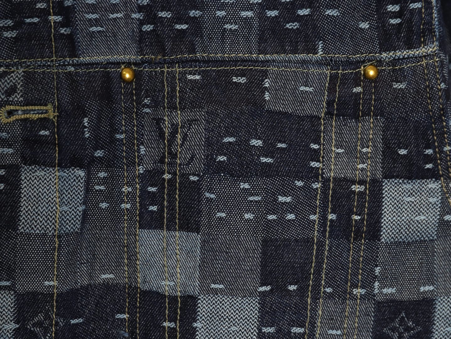 l0*is V*t0n 25fw denim jacket suit