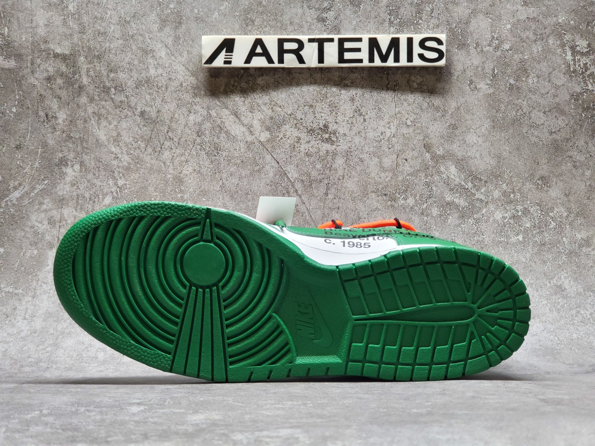 Nike Dunk Low Off -White "PINE GREEN"