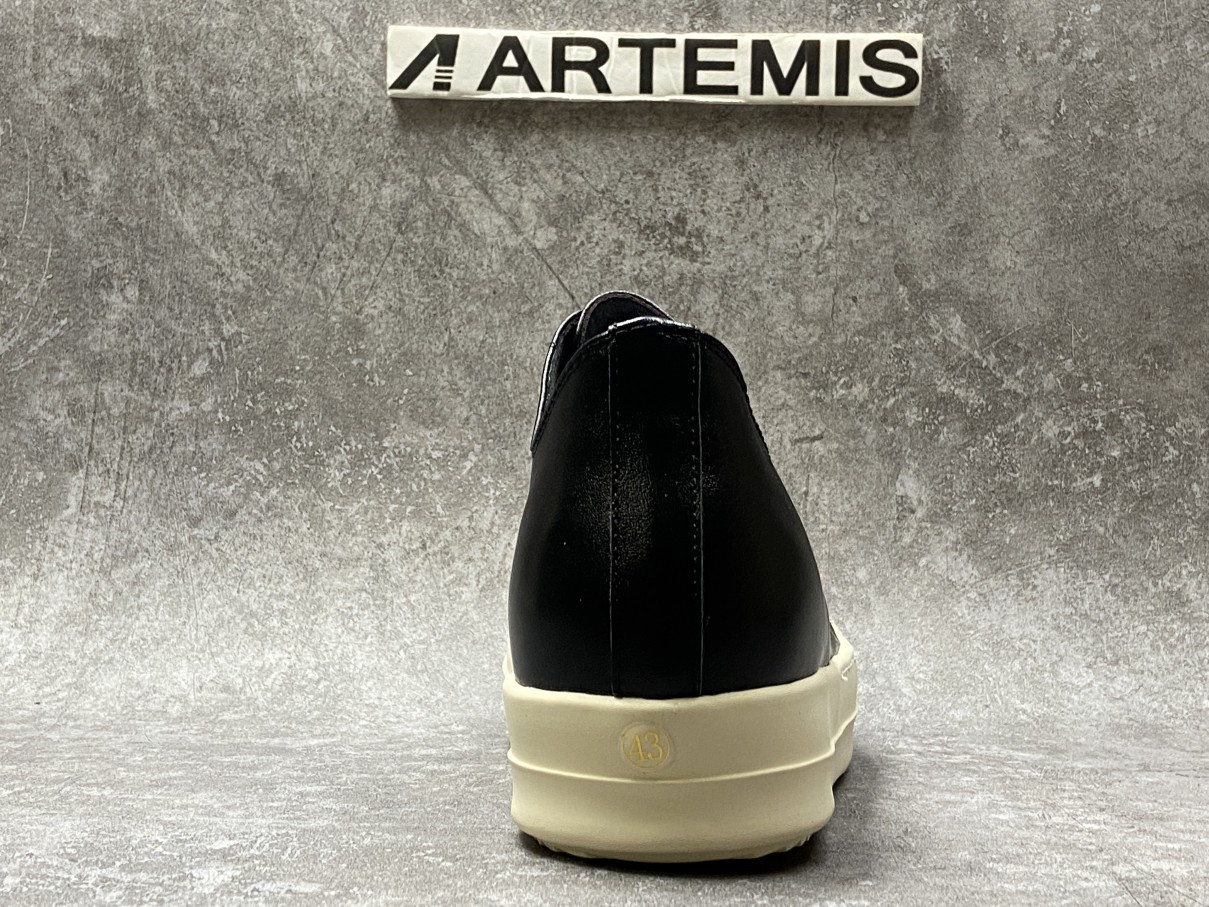 Rick Owens Low Srx & Jingle Black White