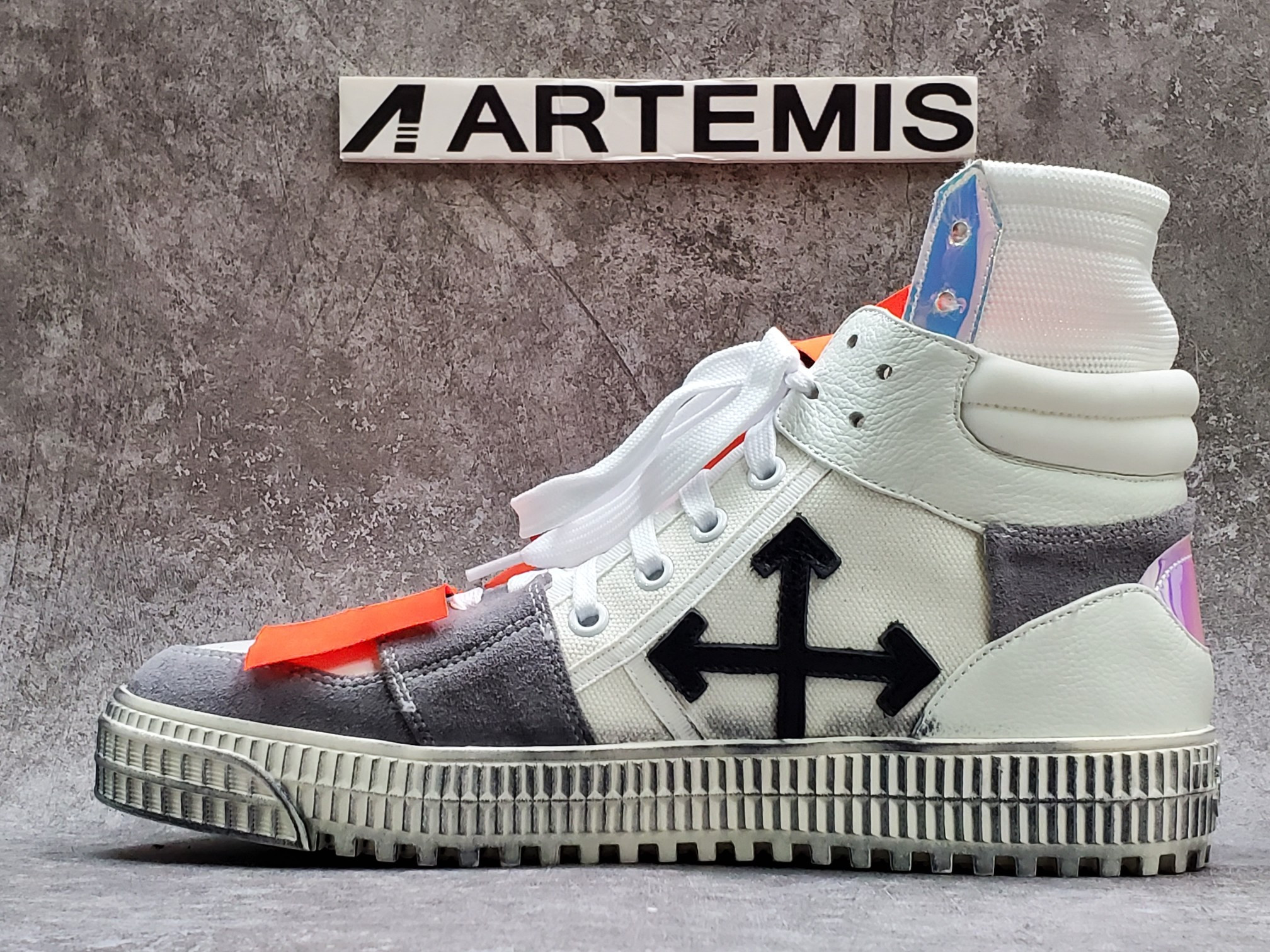 OFF-WHITE Off-Court 3.0 High White Grey