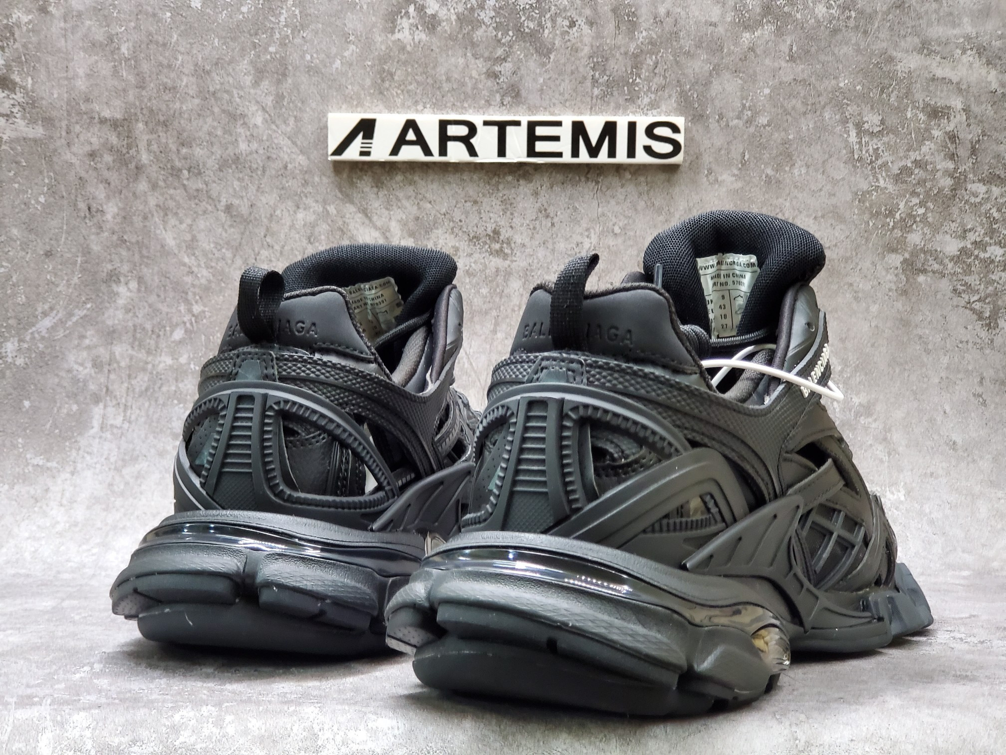 Balenciga Track 2 Trainer Black