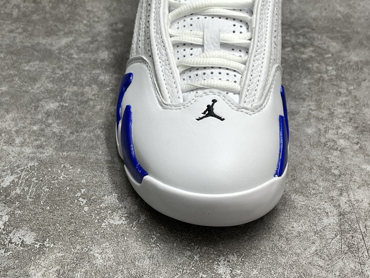 Air Jordan 14 Retro White Hyper Royal
