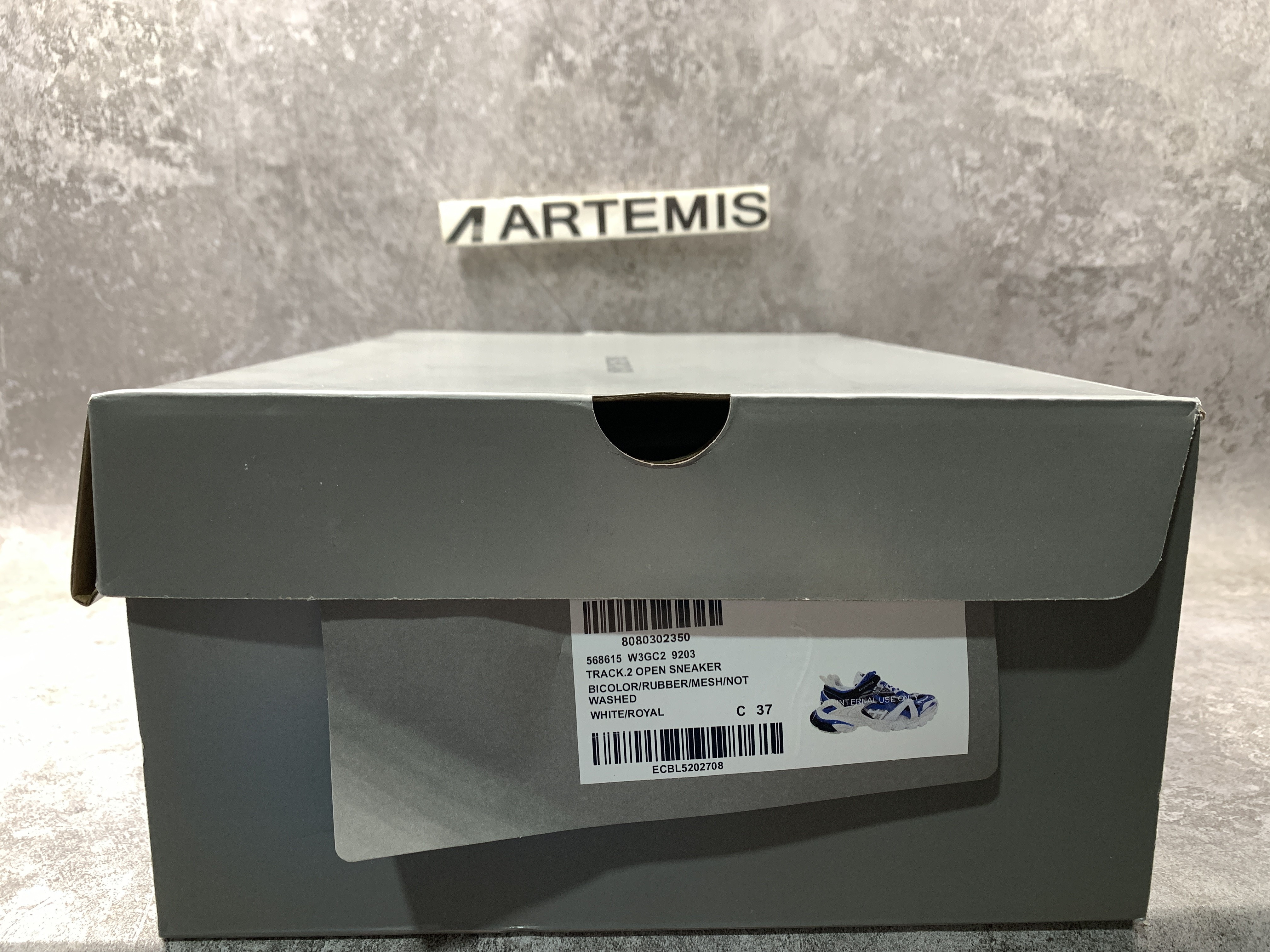 Balenciga TRACK.2 OPEN SNEAKER BLUE