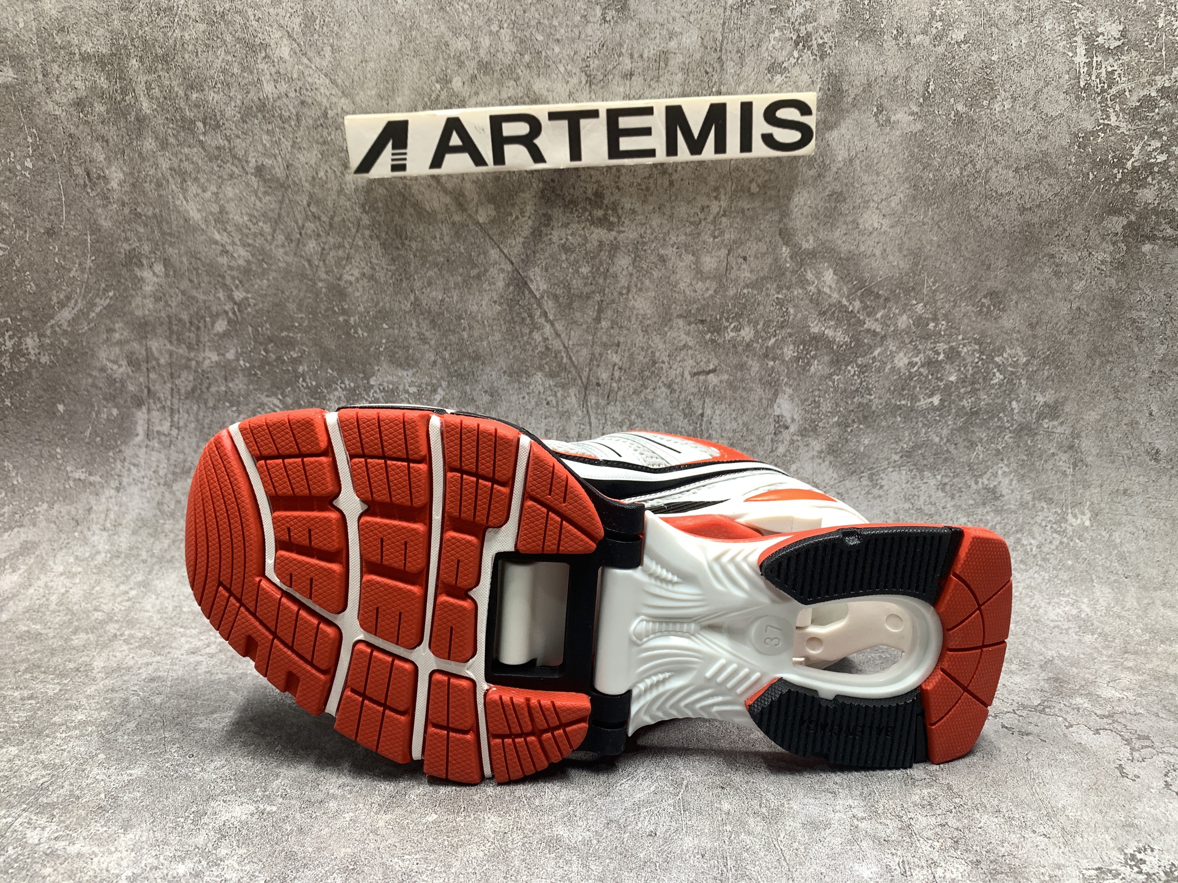 Balenciga X-Pander Sneaker Red Silver