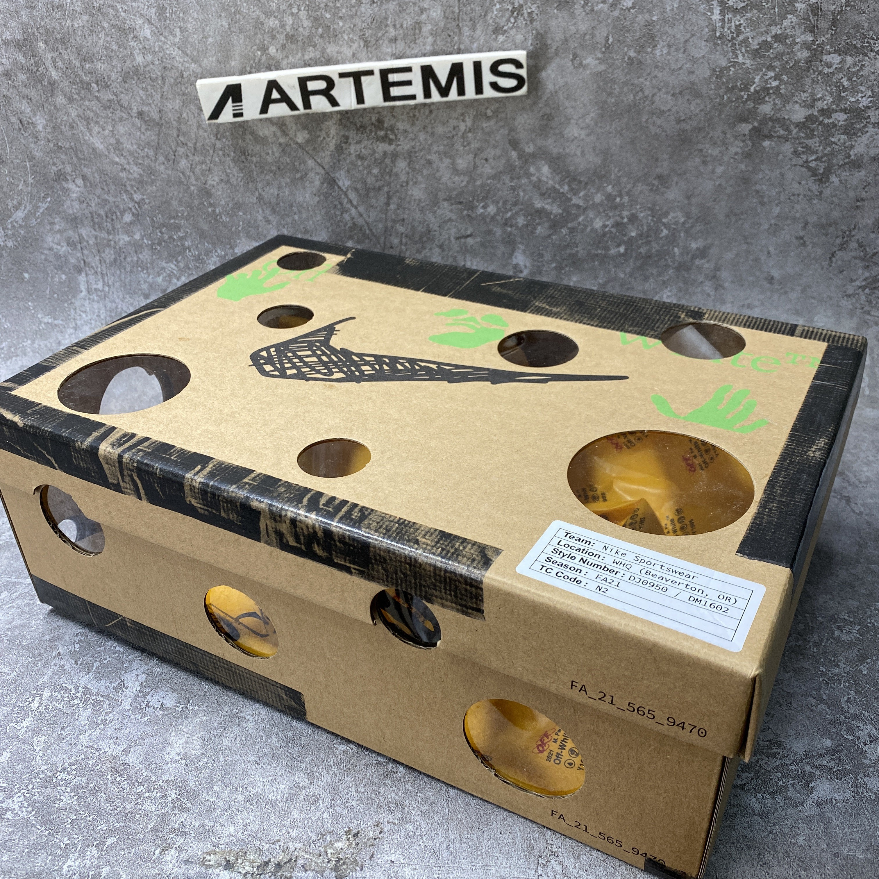 Nike Dunk Low Off-White Lot 46