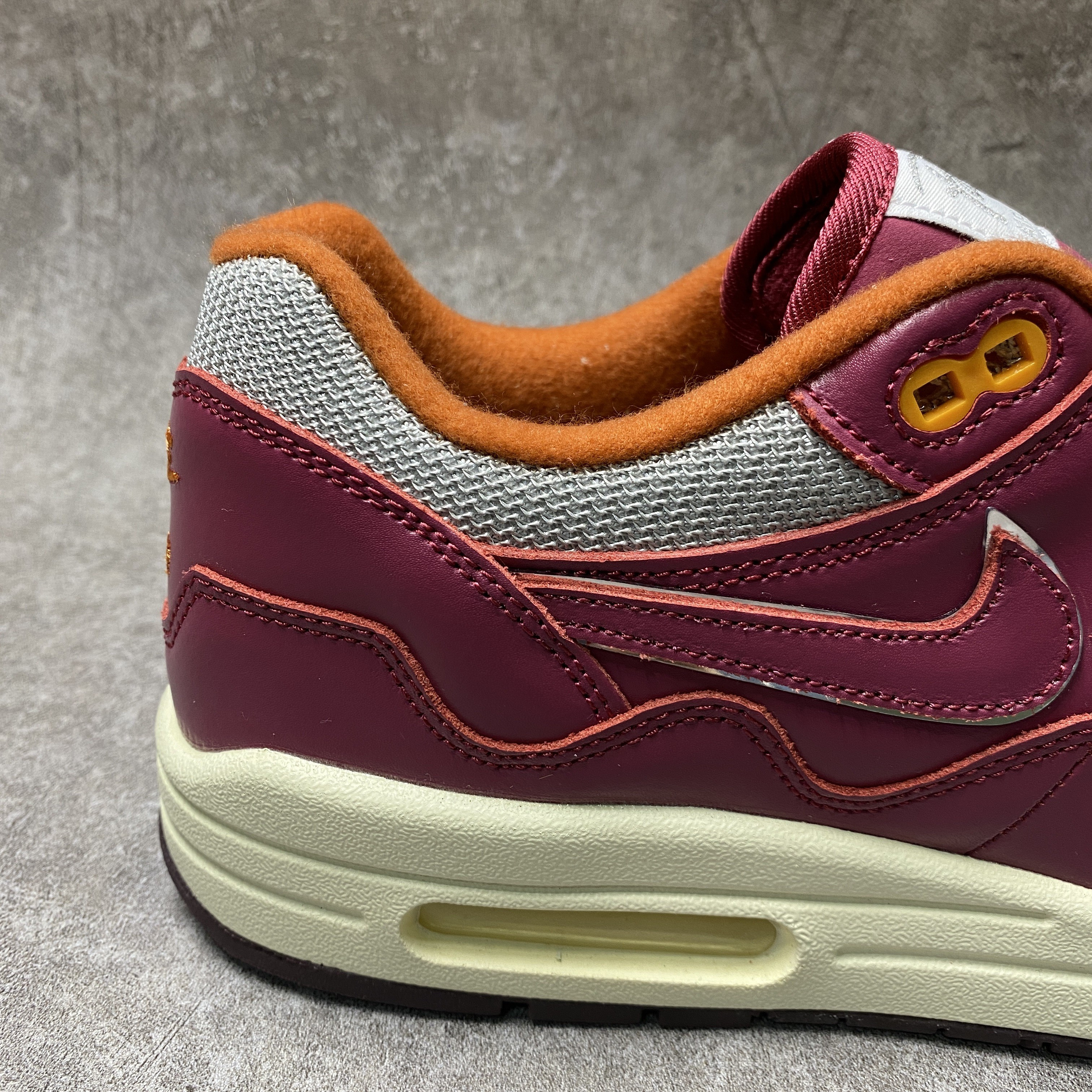 Nike Air Max 1 Patta Waves Rush Maroon