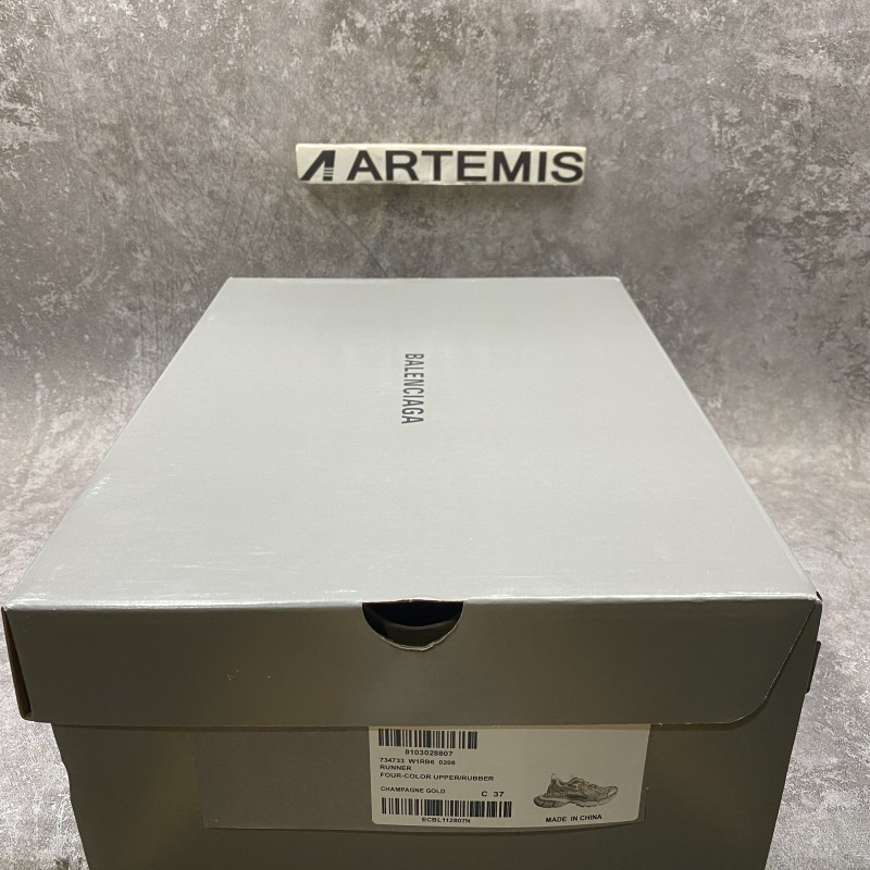 Balenciga 3XL SneakerS in Champagne Gold