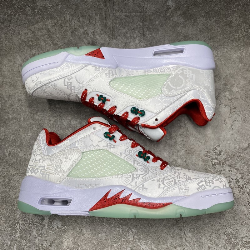 AIR Jordan 5 Retro Low CLOT White Silk 20th Anniversary