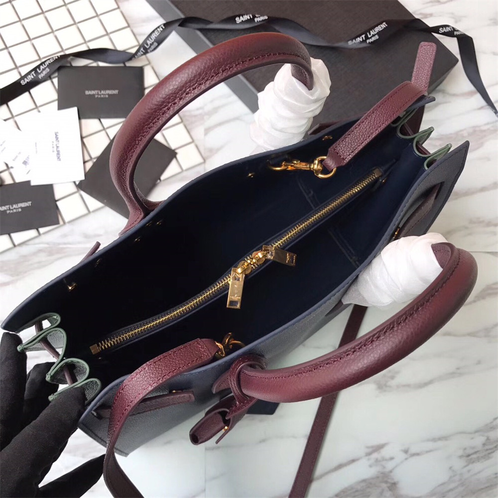 Y*L sac de jour small in grained leather