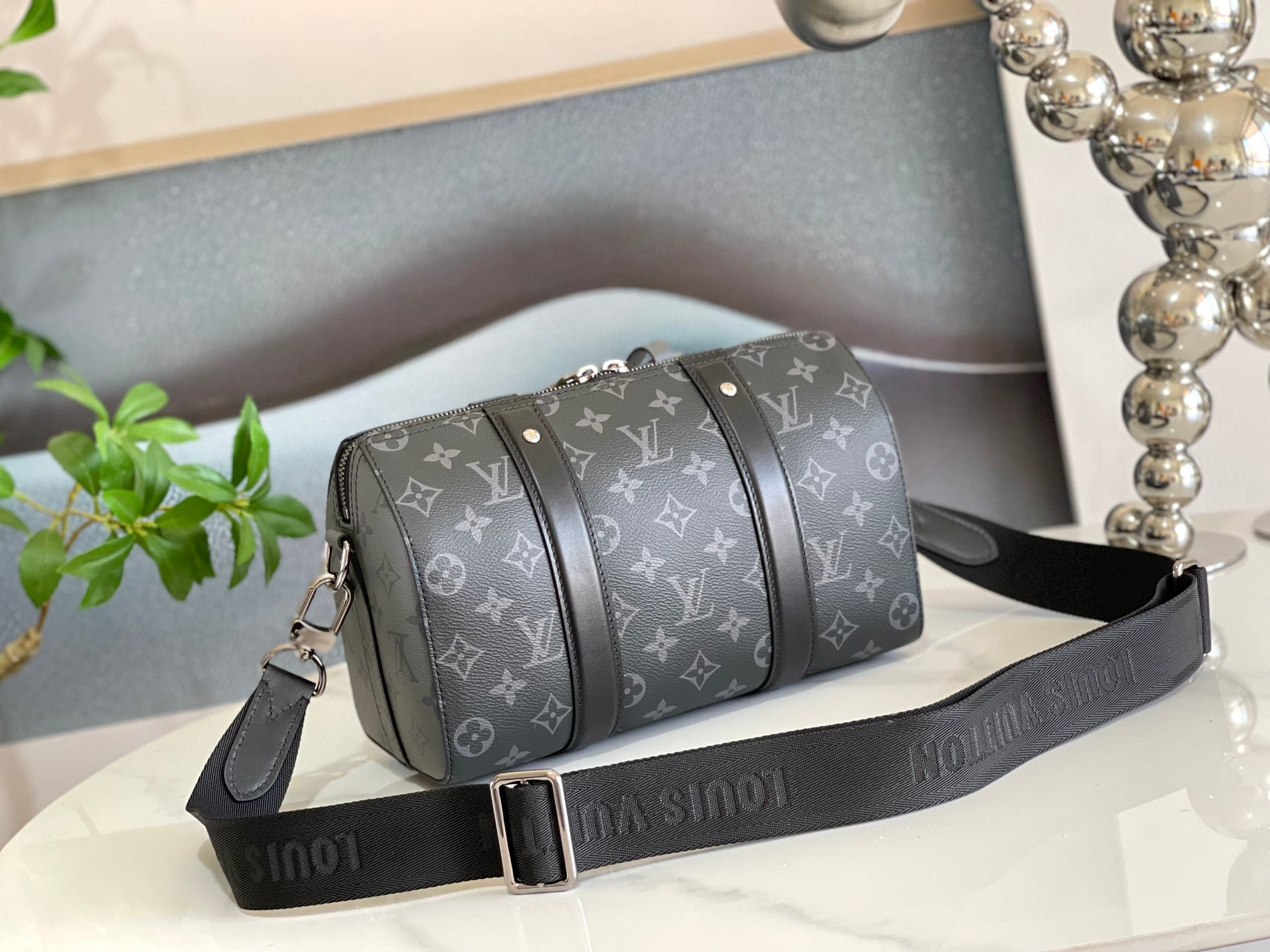 LV M45936 City Keepall 10.6 x 6.7 x 5.1 inches