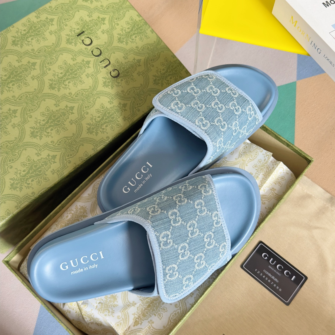 ua G*u*i gg slide sandal