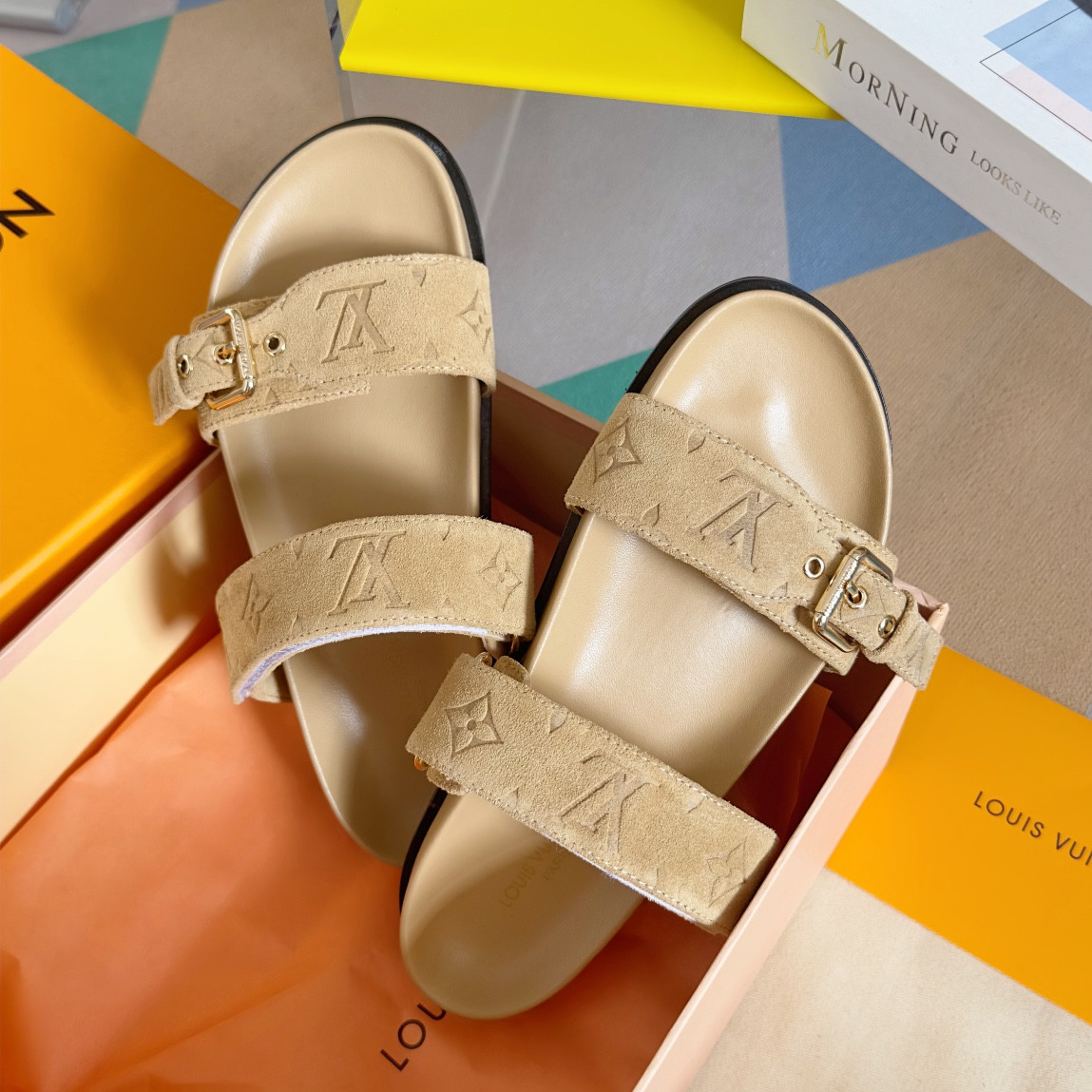 LV Bom Dia Flat Comfort Mule