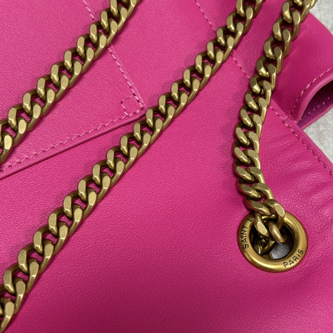 Y*L reversible medium kate in suede 28.5x20.6cm