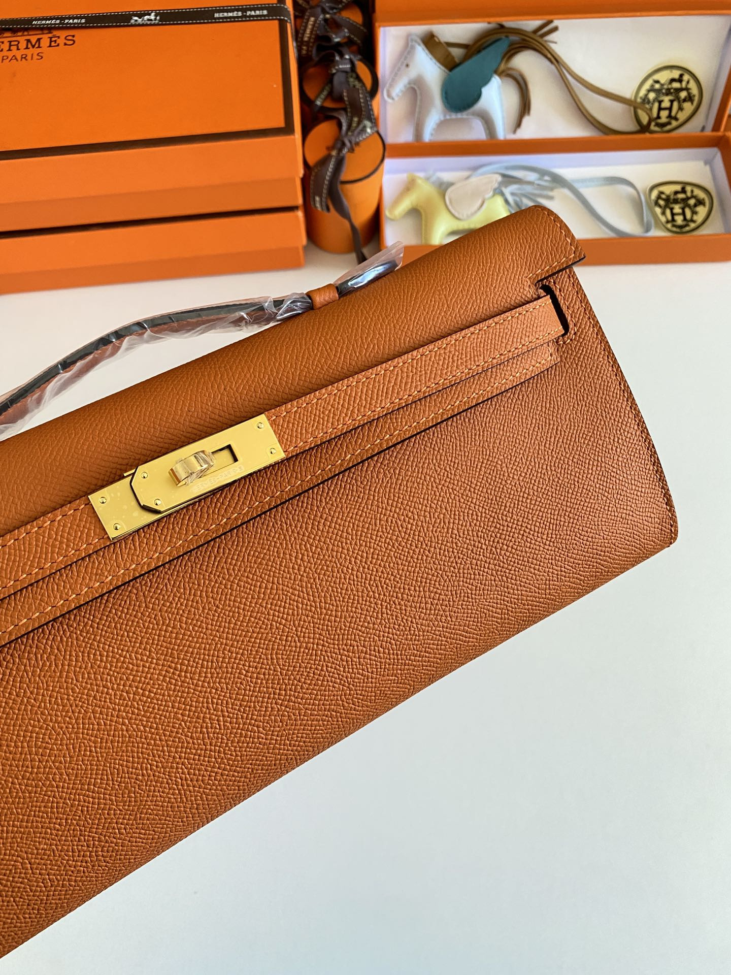 H**mes kelly cut 31cm epsom leather