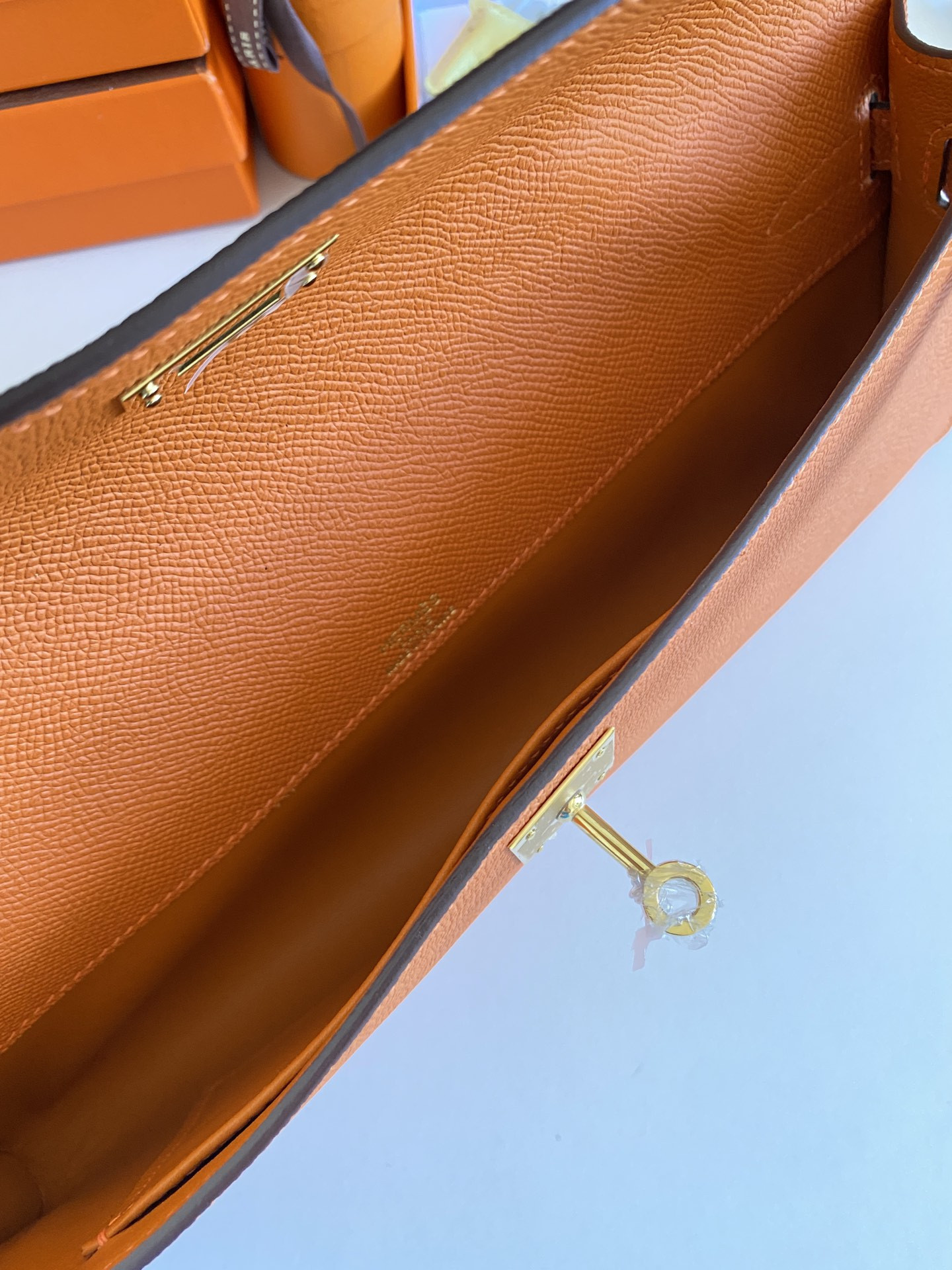 H**mes kelly cut 31cm epsom leather